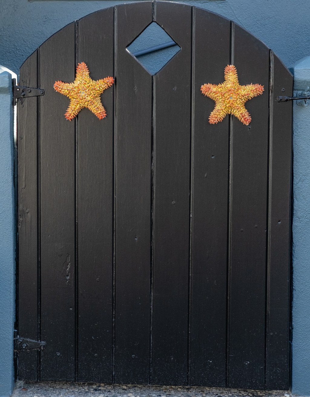Thursday Doors: Embellishing a designated storage space for trash&nbsp;cans