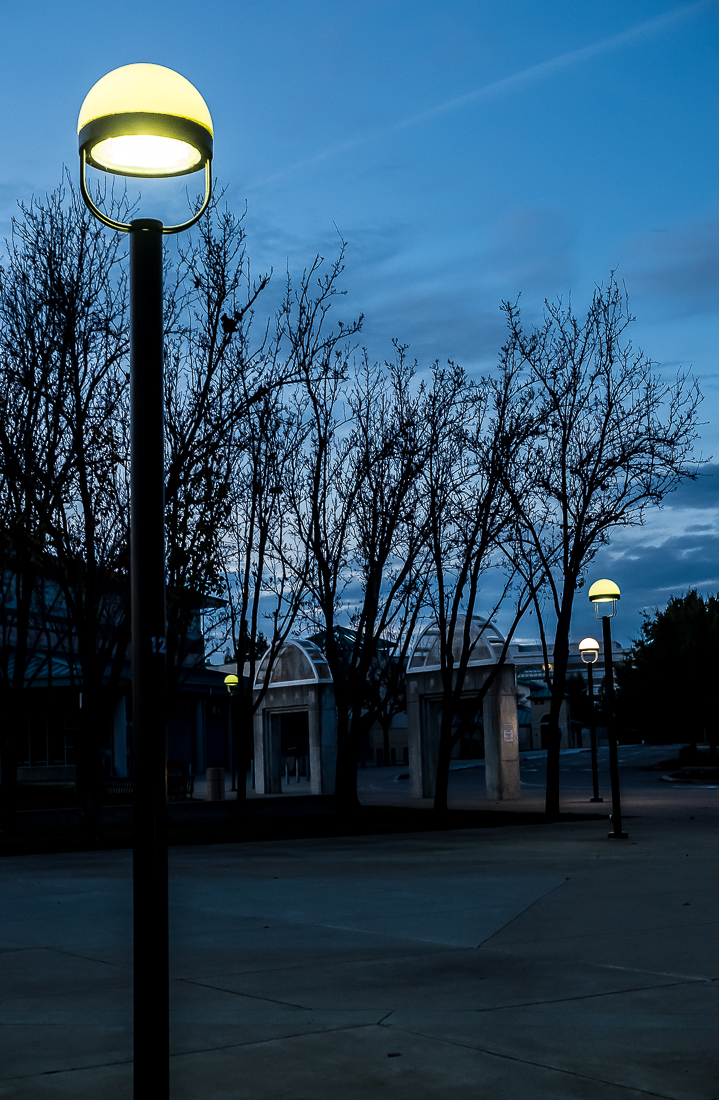 Night life – Street lamps San&nbsp;Ramon