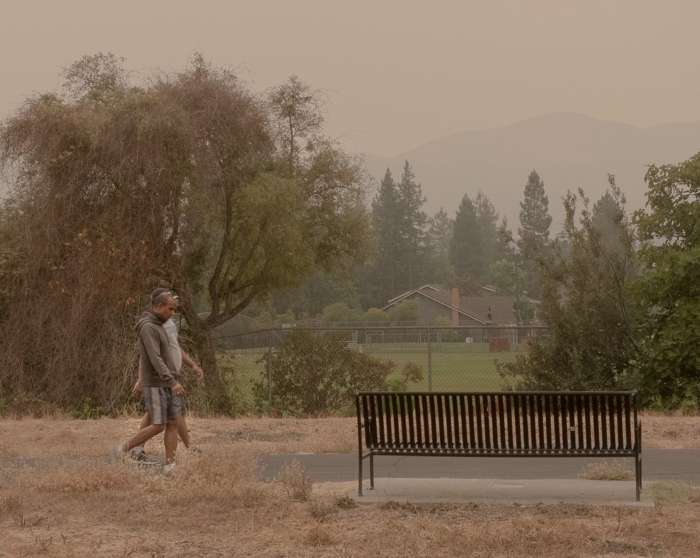 Another smoky morning