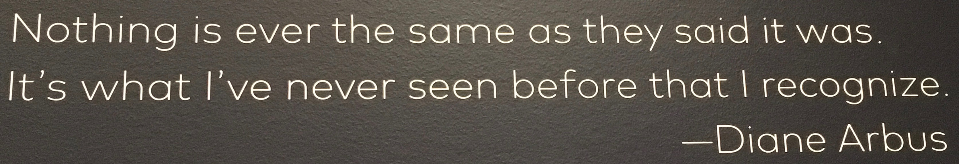 Diane Arbus qoute 3