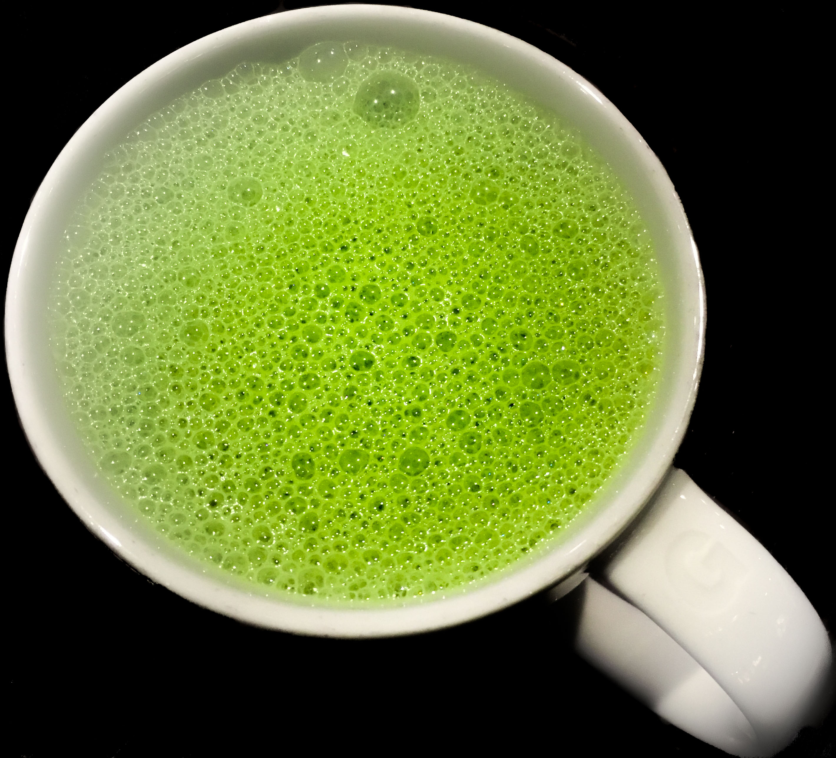 Matcha Green Tea Almond Latte-4786