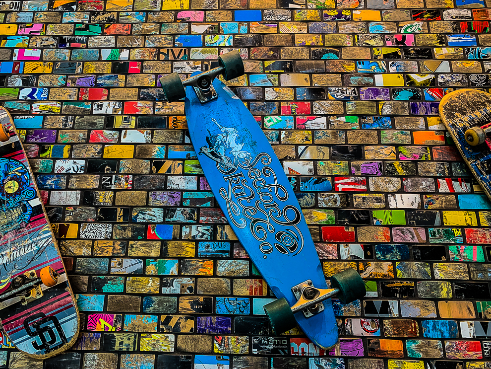 Skateboard wall-7076-3
