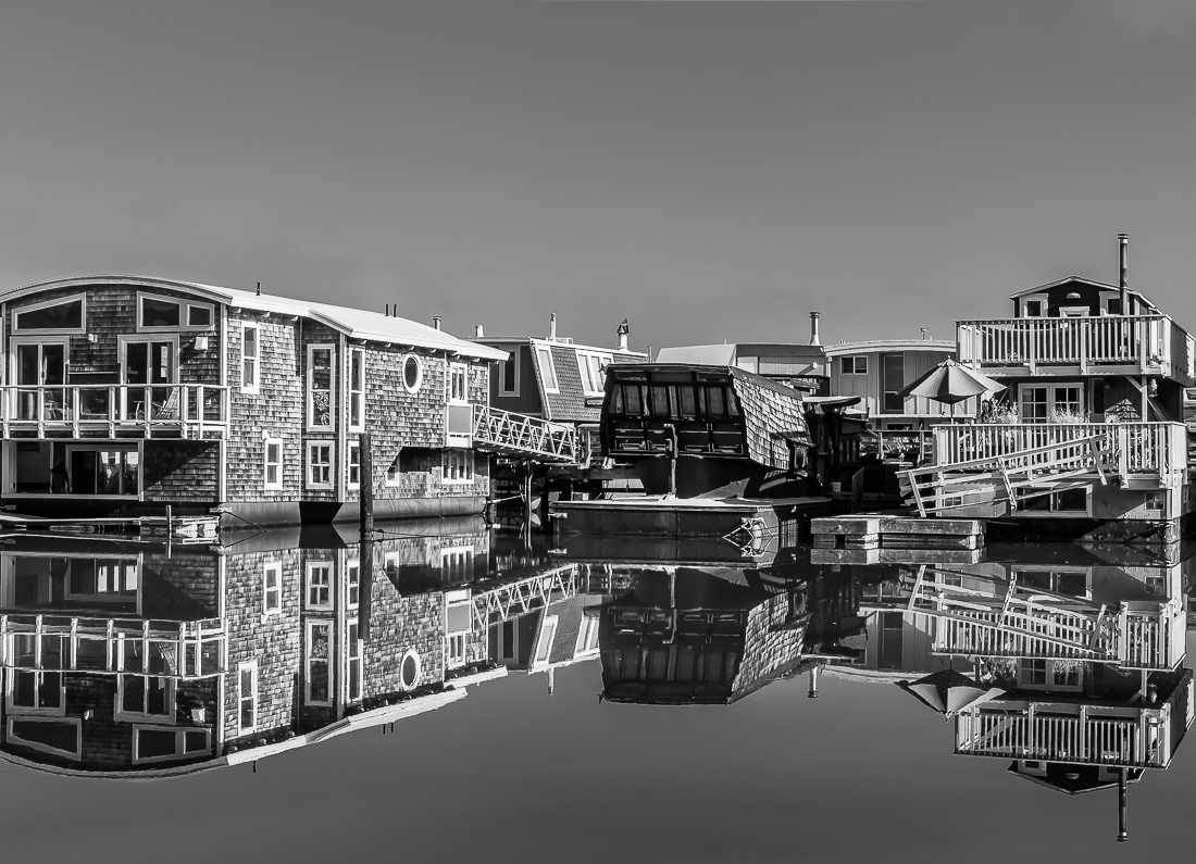 Sausalito b&w