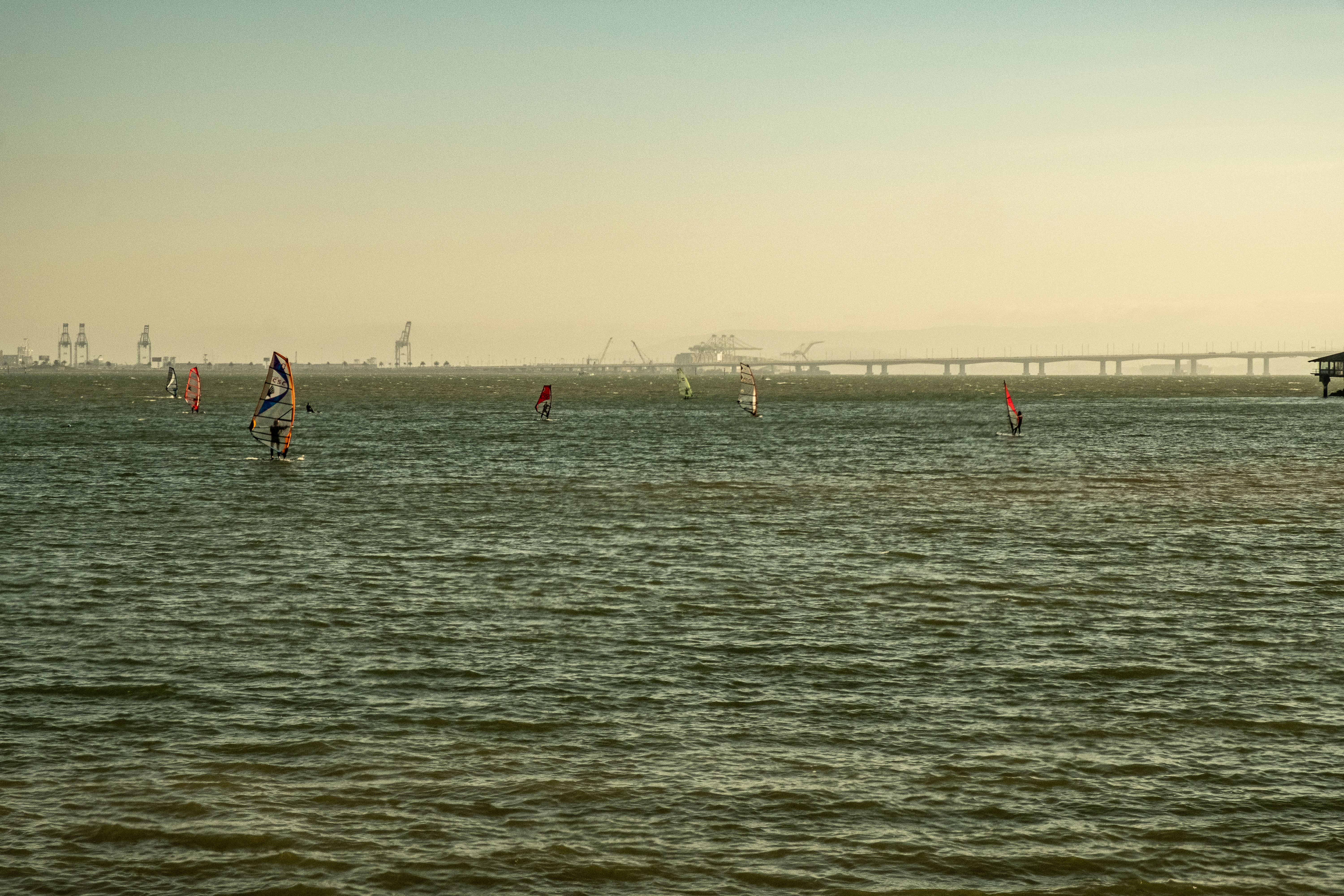 Windsurfing ….