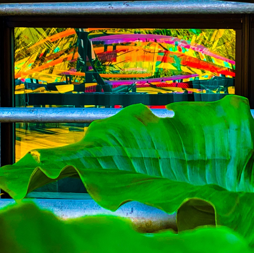 Scattered reflections