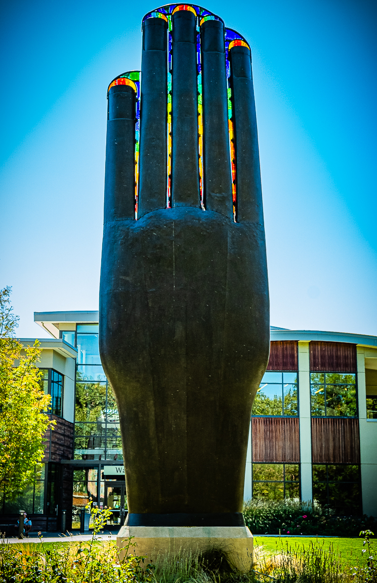 Hand of Peace - Civic Park-5012-2