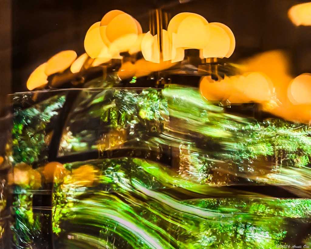 Reflections floating in&nbsp;plexiglass