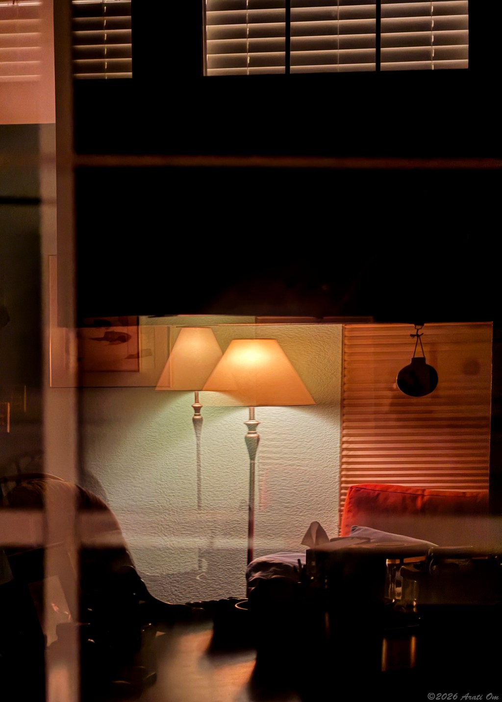 Double take: My neighbor’s blinds, above my living room, outside my kitchen&nbsp;window